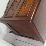 Dutch chest of drawers two mahogany drawers and walnut bramble