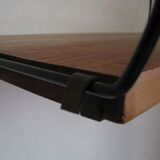 Étagère murale vintage bois 1960