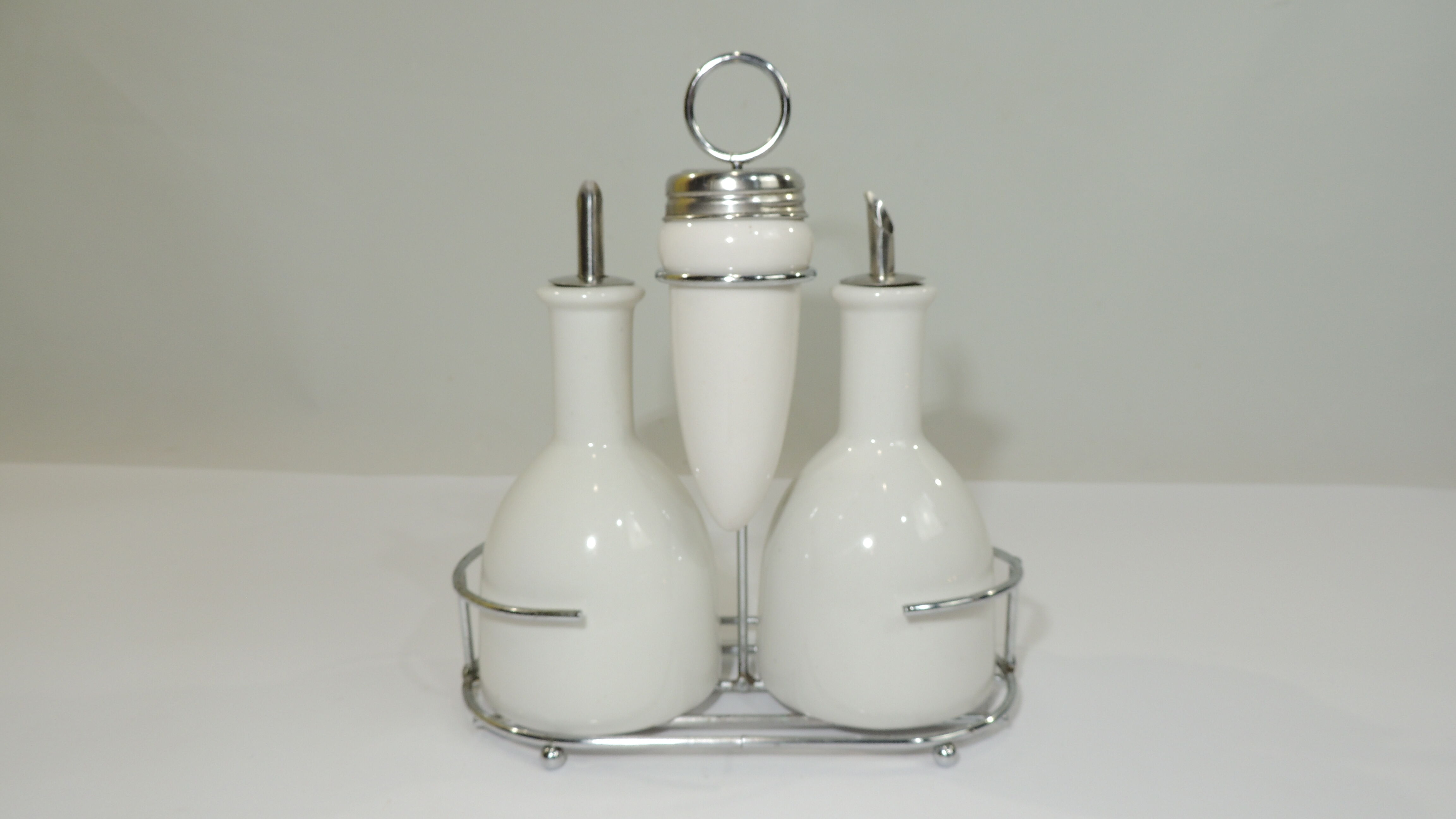 Service à condiments porcelaine