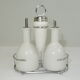 Condiment porcelain set