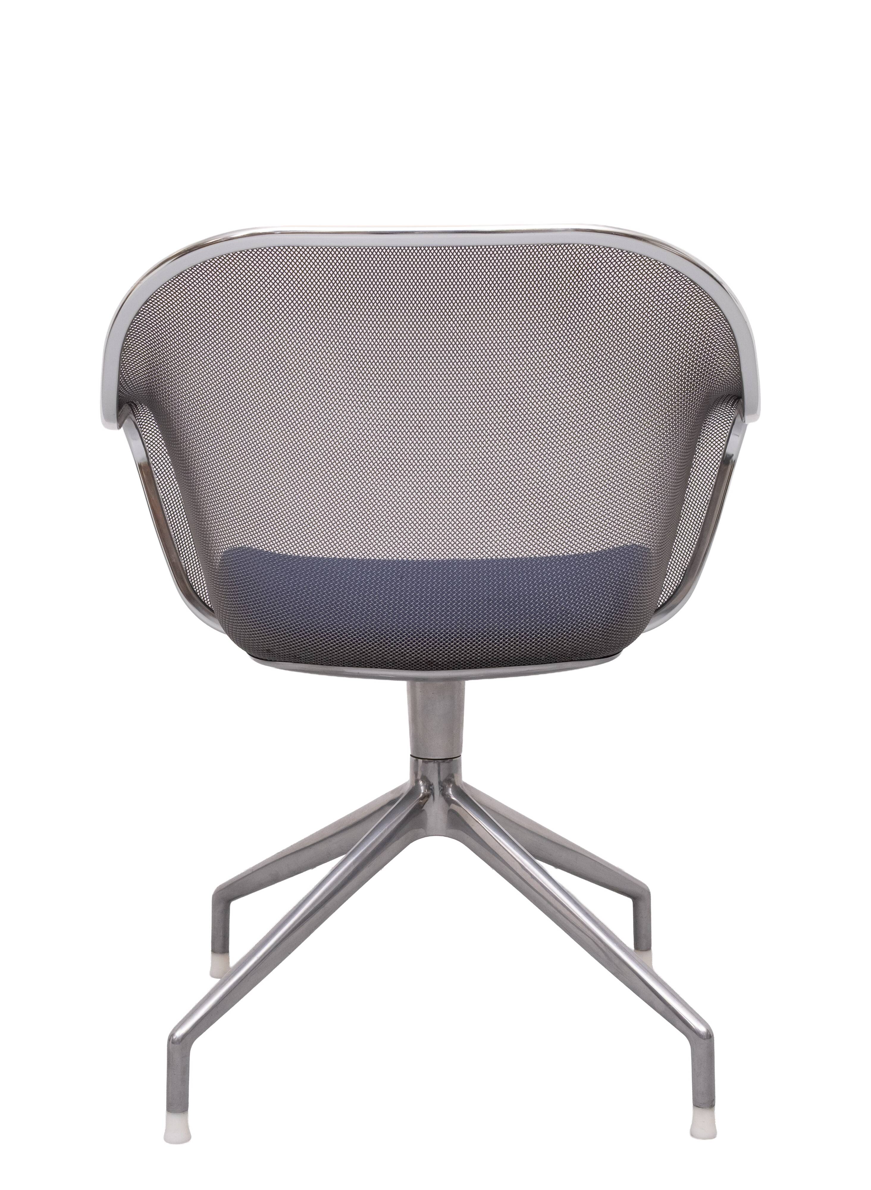 Italian Iuta Swivel Chair by Antonio Citterio for B&B Italia