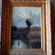 Oil on canvas framed by carl theodor meyer-basel 1860/1932