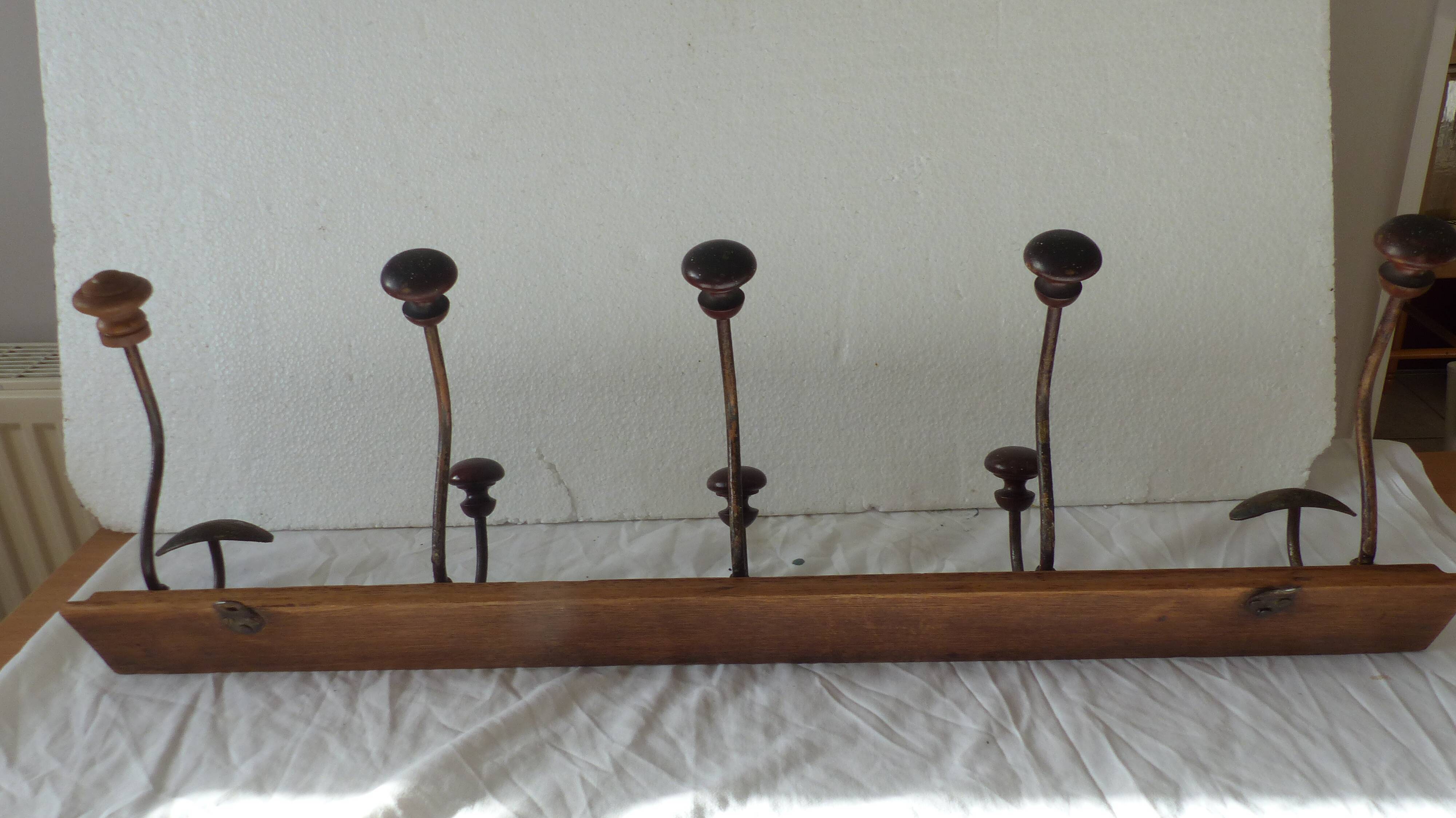 Wall coat rack