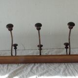 Wall coat rack