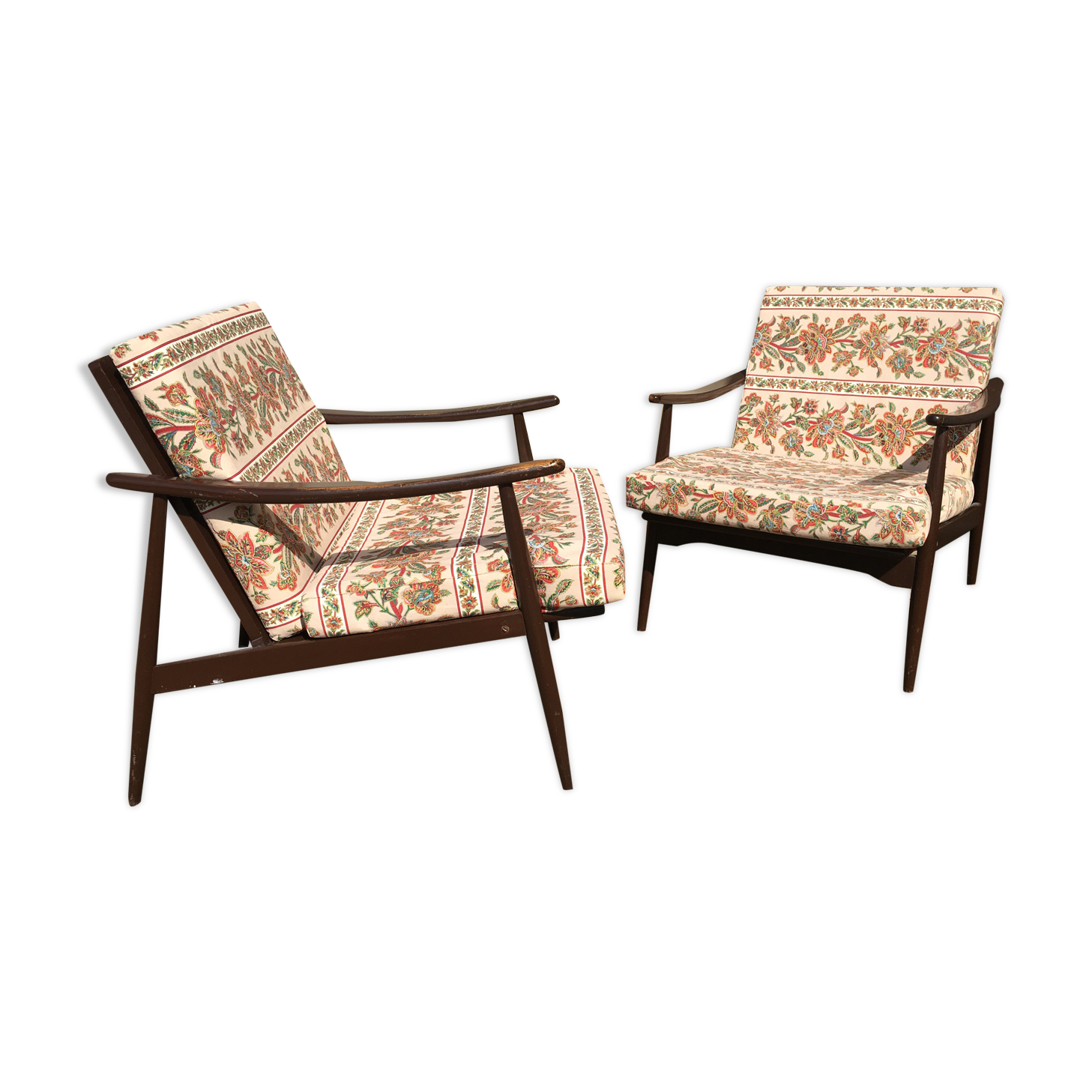 Scandinavian 60s wood chairs to restore