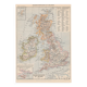 Old map Great Britain Ireland and Scotland 1897