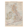 Old map of Great Britain, Ireland and Scotland 1897