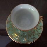 Limoges porcelain tripod cup
