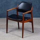 Mid-Century Armchair in Rosewood by Arne Vodder, Denmark, 1960s