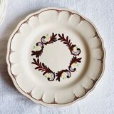 11 dessert plates Salins France