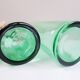 Vases bouteilles en verre vert de Villeroy et Boch