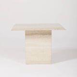 Travertine coffee table or side table