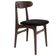 Black velvet armchair mid-century by Rajmund Halas, Poland, 1960.