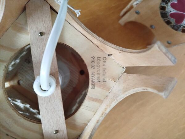 Paire de lampes scandinaves Otto Eelund – Suède, années 60/70