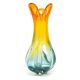 Mid-century modern vase, glass, designed by J. Hospodka, Czechoslovakia, 1960s