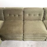 Large U shape modular sofa, 1970s