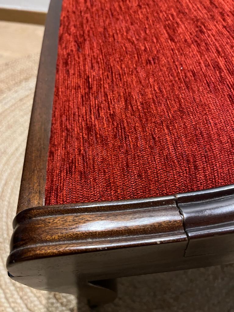 Red Directoire chairs