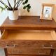Commode vintage chene foncé