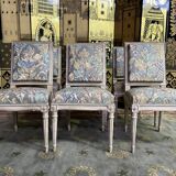 6 chaises de style louis xvi