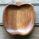 Empty wooden apple pocket