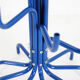 Grand candélabre David Klein-Saks / bleu / design postmoderne danois / années 1980