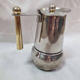 GB Ketty gold stainless steel Italian coffee maker