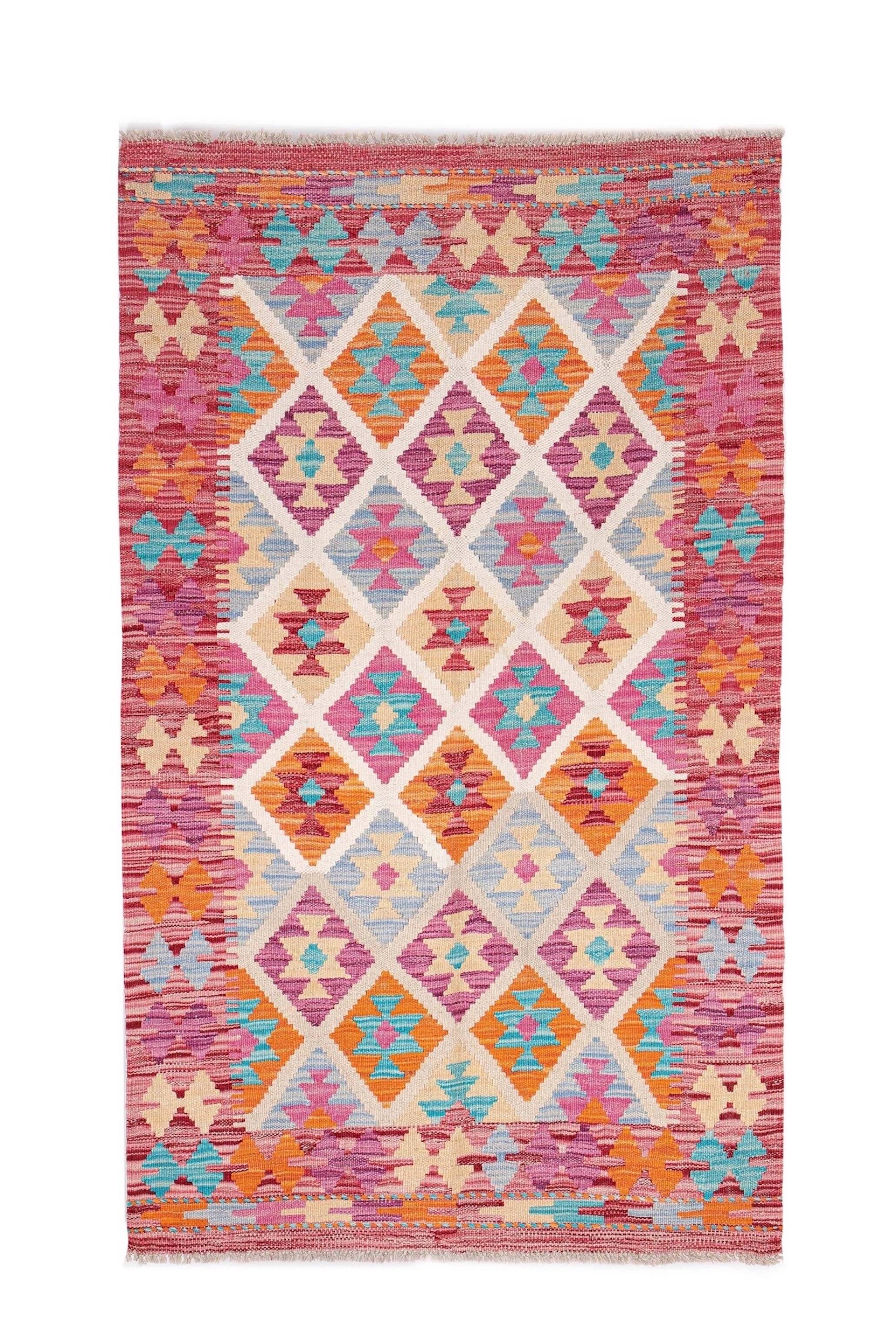 Pashtun Afghan kilim 142 x 85 cm