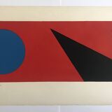 Émile GILIOLI, Untitled, c. 1970. Original lithograph signed in pencil