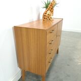 Formica kastje met lades vintage, ladekast