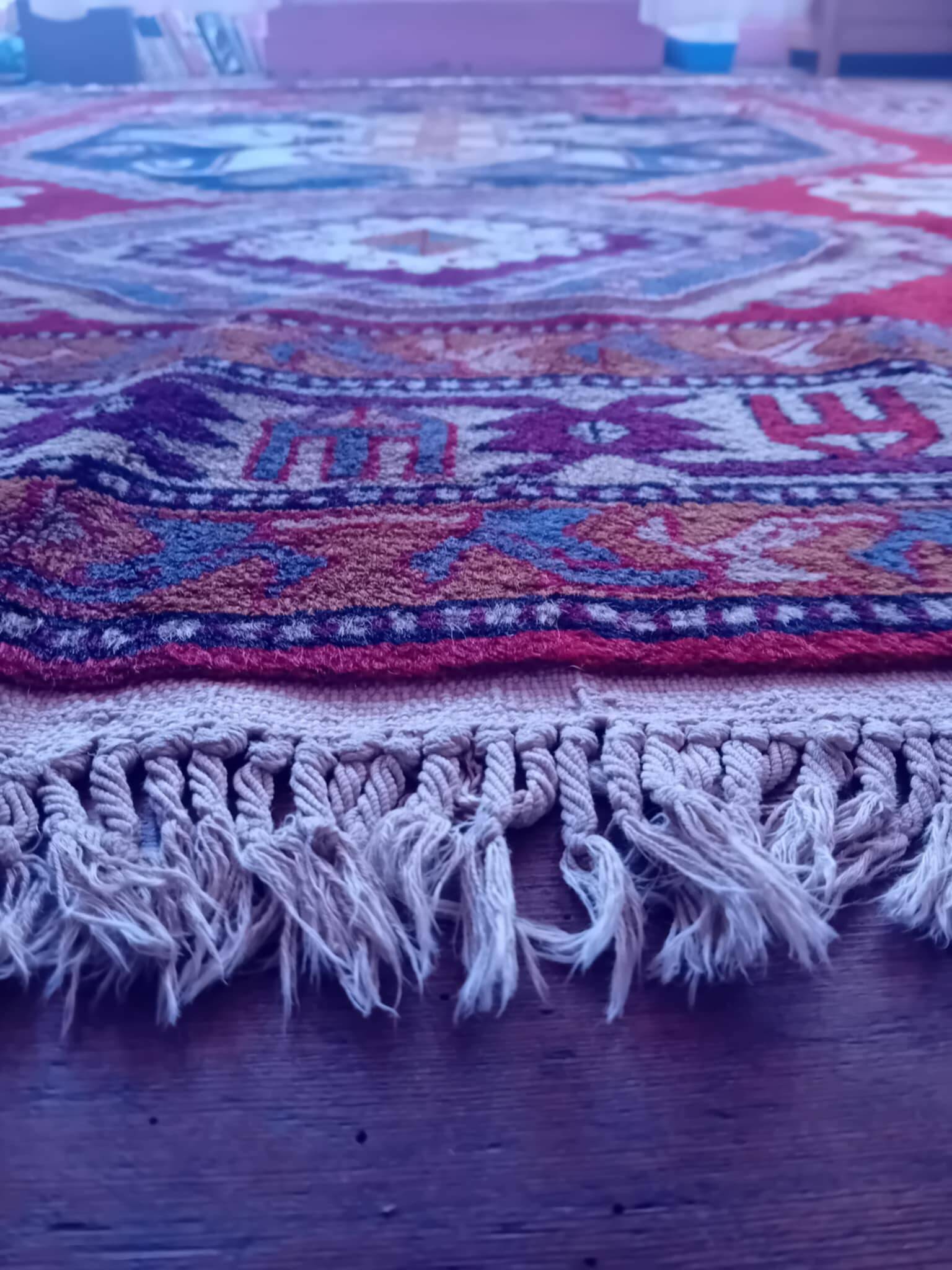 Handmade Kazak Caucasian Rug 250x177cm