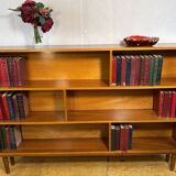 Mid Century Retro Teak Bookcase Circa 1960 Danish Design Scandinavian Influ
