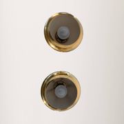 Pair of pendant lamps attributable to Hans-Agne Jakobsson for Markaryd, 195