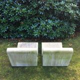 Iconic pair of loop chairs by Willy Guhl, 1960