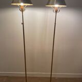 Brass floor lamps