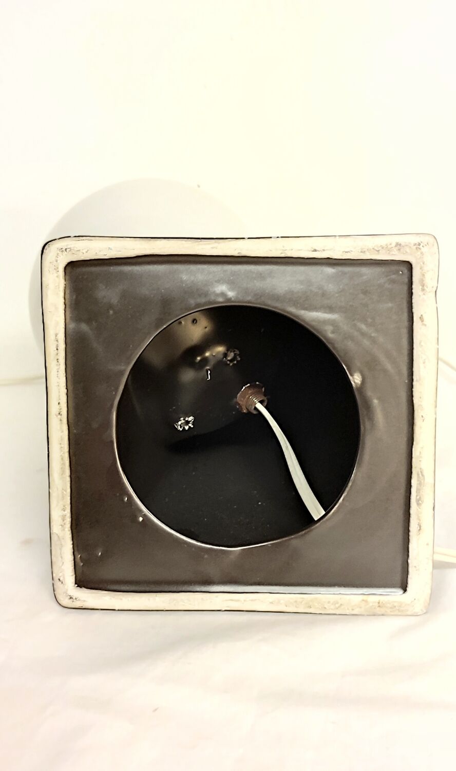 Ceramic table lamp. Spain, 1970s.