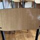 Set of 8 vintage Formica and metal chairs, 1960s-70s.