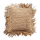 Housse de coussin Zara en raphia, 40x40