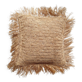 Zara raffia cushion cover, 40x40