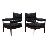 Set of 2 Modus Chairs by Kristian Vedel, 1960s