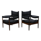 Ensemble de 2 chaises Modus par Kristian Vedel, années 1960