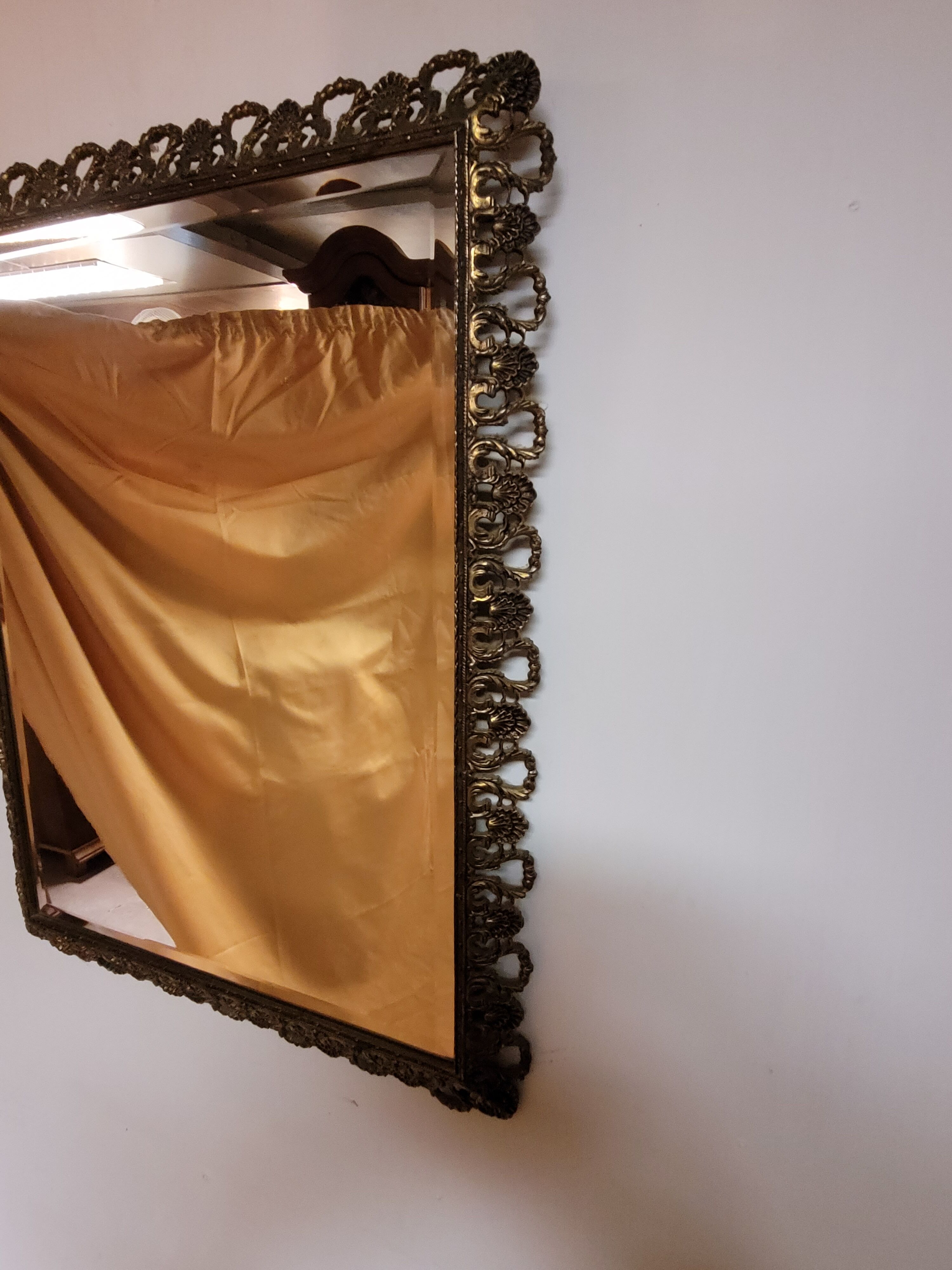 Bronze mirror 57x71cm