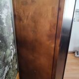 Multi-drawer cabinet with antique patina