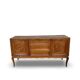 Italian Mid-Century cherrywood veneered and solid wood sideboard.