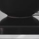 Vintage black ceramic globe lamp – Montgolfier Ceramics (Durta)