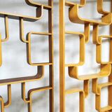Vintage design wall unit Ludvik Volak room divider Drevopodnik Holesov