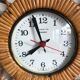 Rattan star clock