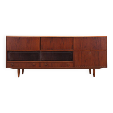 Teak sideboard, Danish design, 1970s, production: Denmark