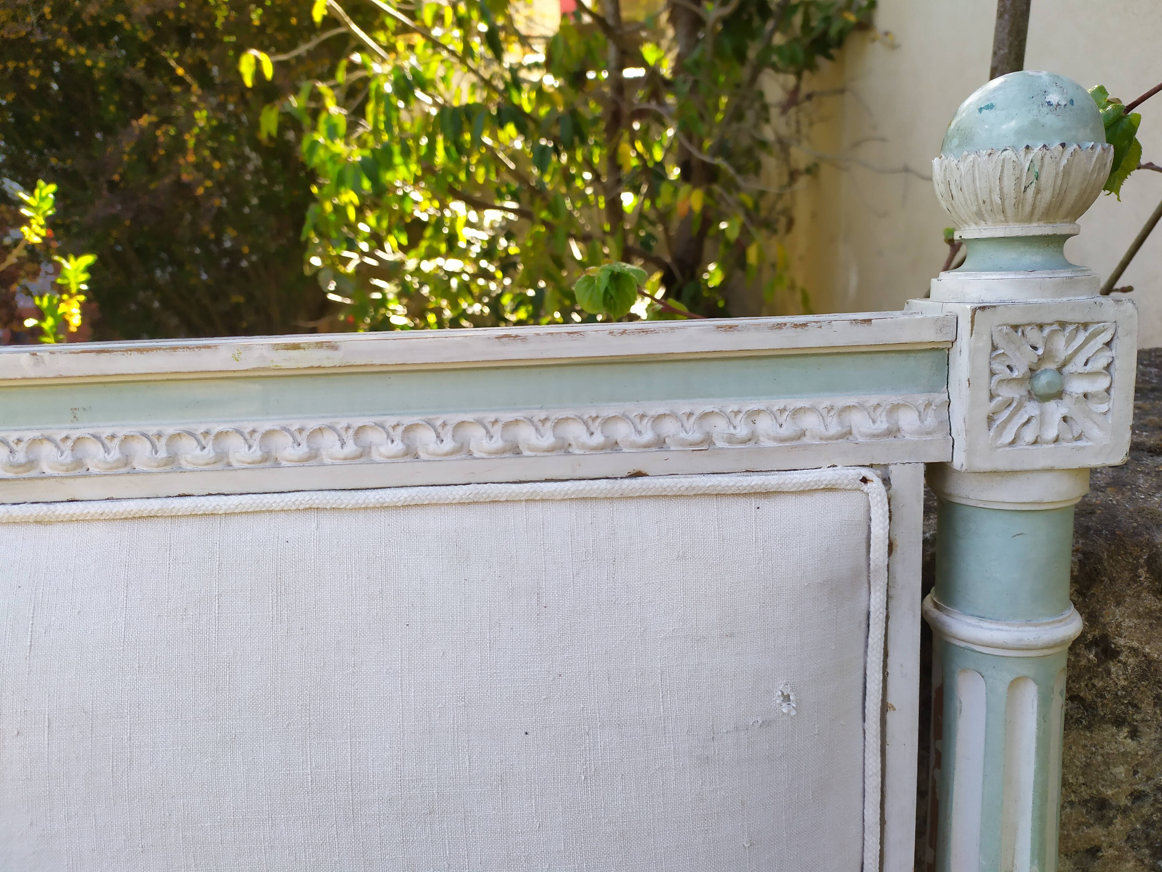 Louis XVI-style headboard
