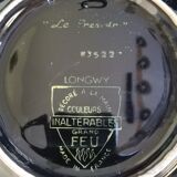 LONGWY-Grand Fire Ceramic Plate Press 3522