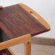 Scandinavian 'Thea' side table in rosewood and laminate, Yngve Ekström
